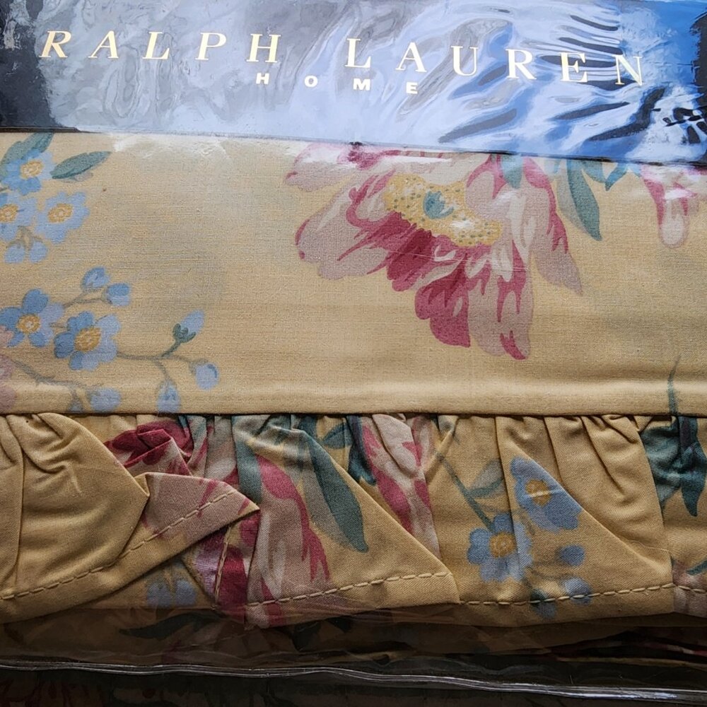 Vintage Ralph Lauren Parsonage King sheet set